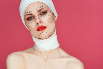 portrait of a woman rejuvenation facial injection cosmetic procedures studio lifestyle