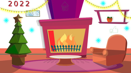 Obraz premium illustration of room