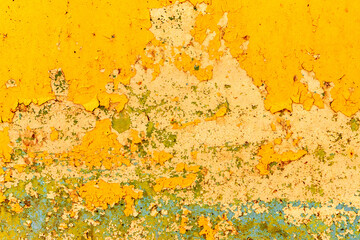 Metal texture with scratches and cracks which can be used as a background