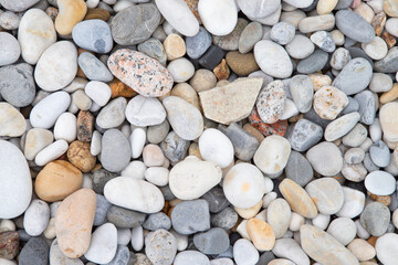 Pebbles on the beach