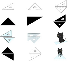 三角定規セット