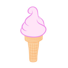 cartoom icon ice cream