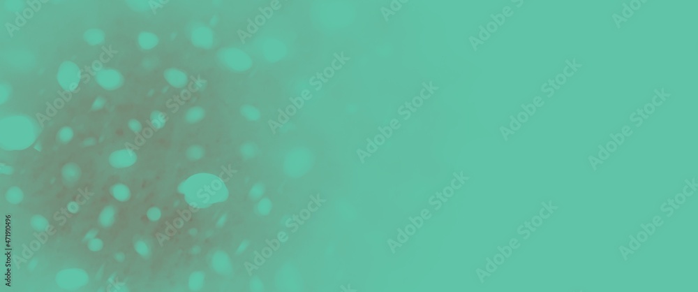Poster background with bubbles