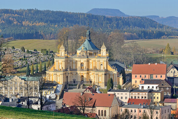 Fototapeta premium Sanktuarium w Wambierzycach, Polska.