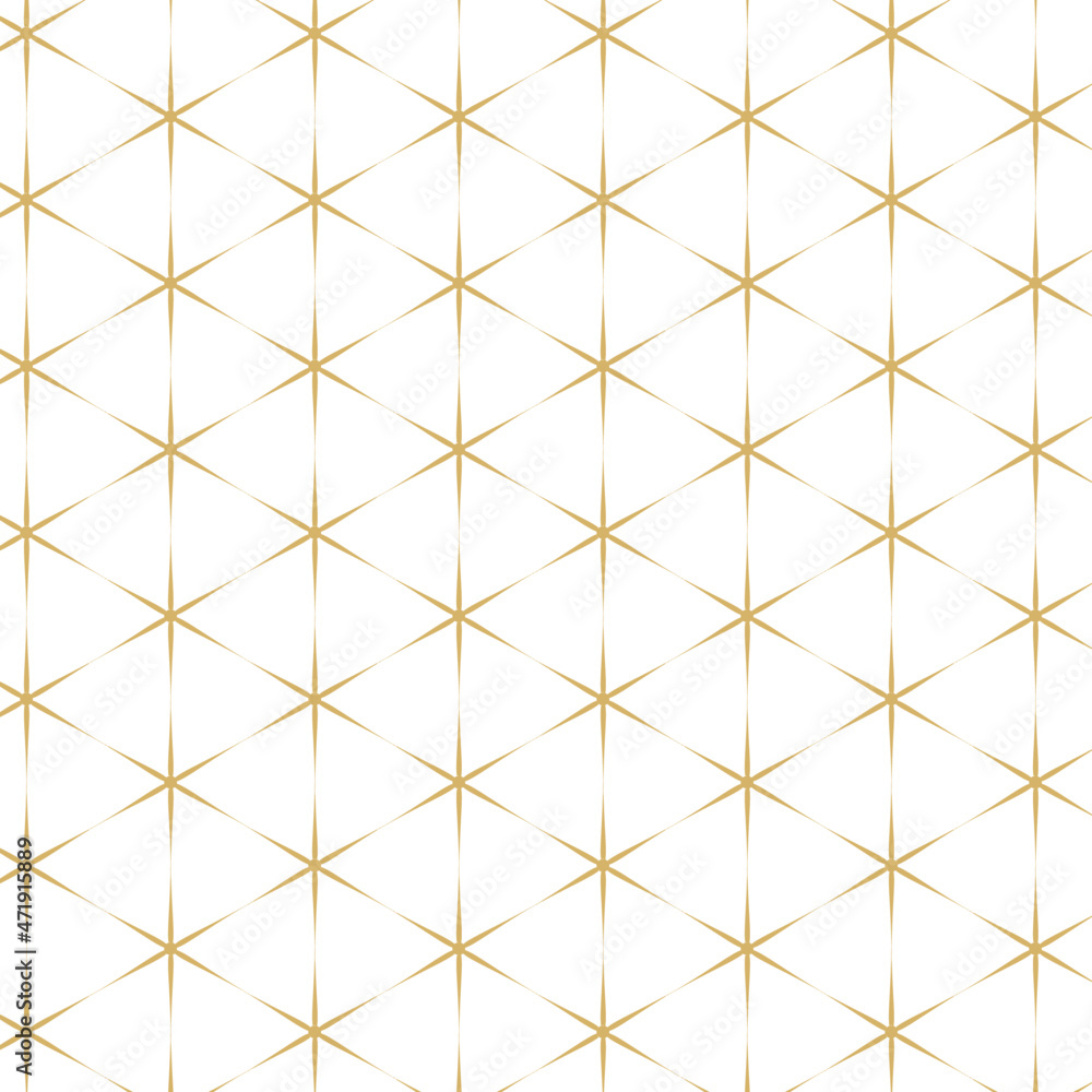 Aufkleber background pattern seamless geometric abstract gold line star luxury color vector. white background 