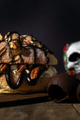 Pan de muerto Choco-Nuez