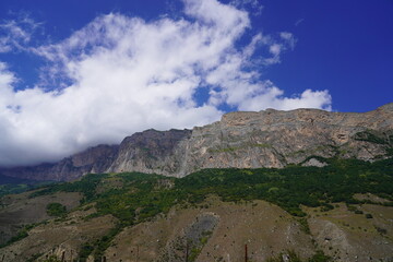 Beautiful view of the mountains