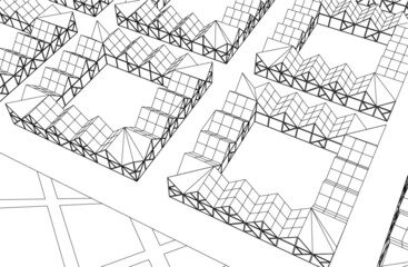 architecture design vector illustration