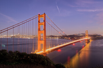 San Francisco Landscape in the Evening