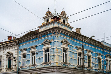 Obraz premium Urban landscape in Cluj-Napoca, Romania