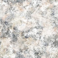 Seamless neutral and white grungy classic abstract surface pattern design for print. High quality illustration. Monochrome earth colored design with white pattern design overlay. Repeat graphic swatch