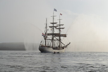 Fototapeta premium Tall Ships Pirate Ships