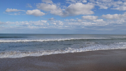 beach and sea