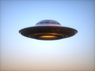 Unidentified Flying Object Clipping Path Included © ktsdesign