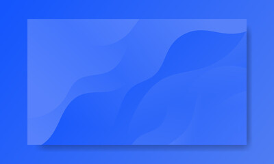 Abstract Blue waves geometric background. Modern background design. gradient color. Fluid shapes composition. Fit for presentation design. website, banners, wallpapers, brochure, posters
