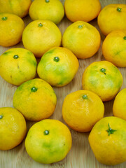 신선한 유기농 과일 귤