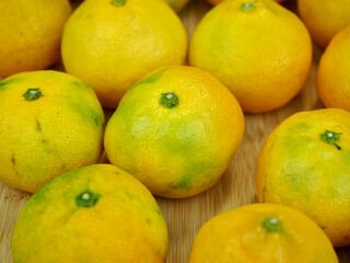 신선한 유기농 과일 귤