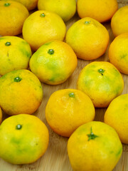 신선한 유기농 과일 귤