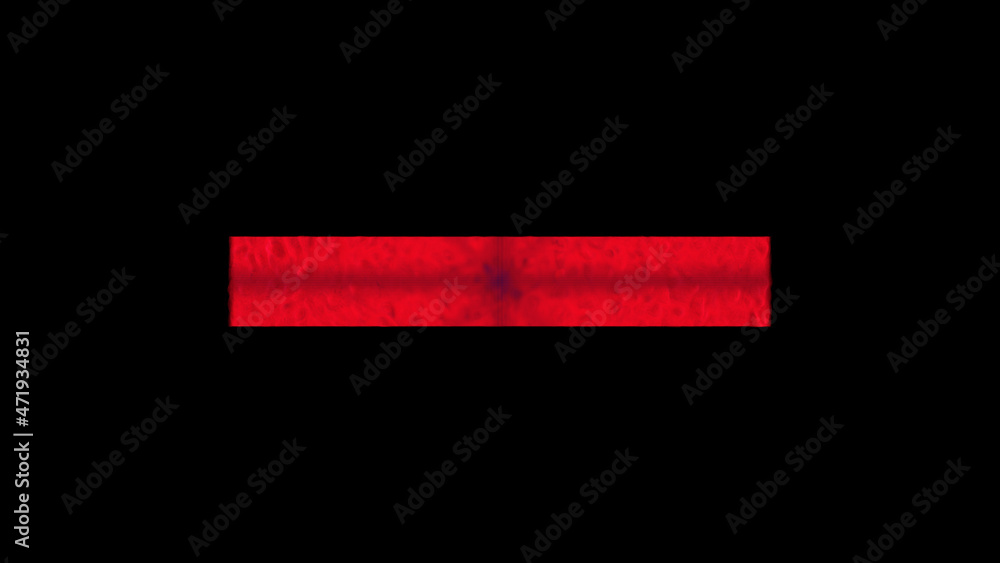 Aufkleber minimalistic abstract background. red particle rectangle