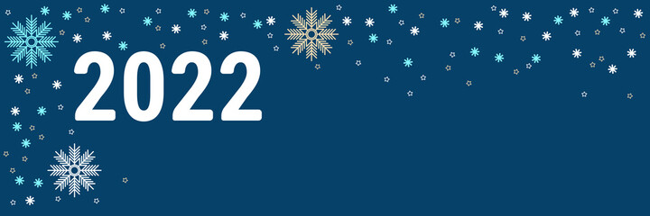 Fototapeta na wymiar Christmas and New Year horizontal vector banner design vector template 