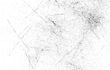Grunge black and white pattern. Monochrome particles abstract texture. Background of cracks, scuffs, chips, stains, ink spots, lines. Dark design background surface.
