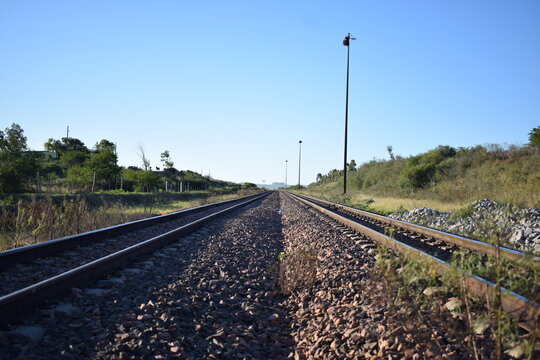 railway in the countryside