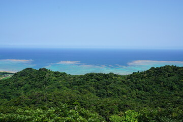 Fototapeta na wymiar 沖縄のきれいな風景