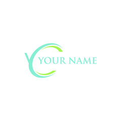 VO abstract logo design