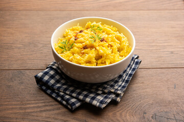 Tasty Dal khichadi - one pot nutritional Indian meal