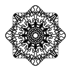 beautiful mandala in the stars.