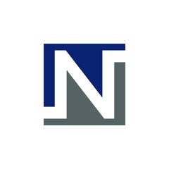 n blue company logo