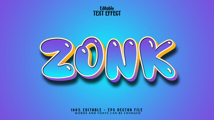 Editable Text Effect free Vector