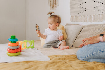 Early childhood development. Love and kindness in the family. The development of the child's...