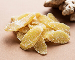 Sweet and spicy candied ginger