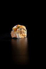 Japanese Sushi Black background