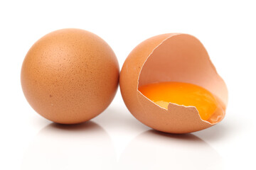 egg isolated on white background