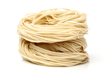   noodle on white background