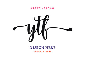 YTF lettering logo is simple, easy to understand and authoritative