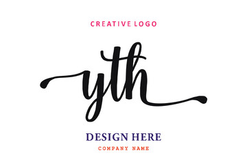 YTH lettering logo is simple, easy to understand and authoritative