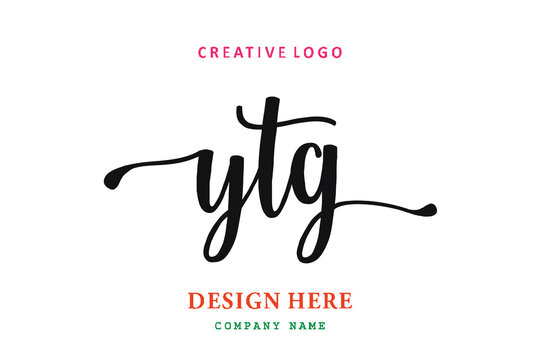 YTG lettering logo is simple, easy to understand and authoritative