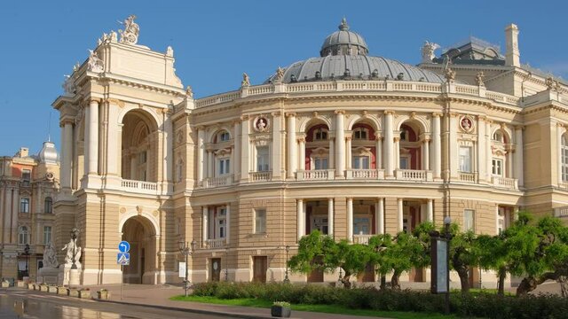 Beautiful Odessa Opera and Ballet Theater, Ukraine
