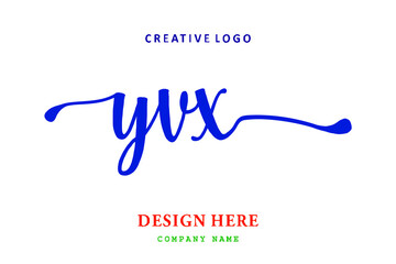 YVX lettering logo is simple, easy to understand and authoritative