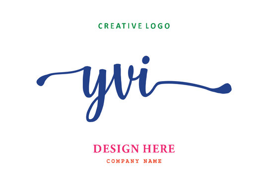 YVI lettering logo is simple, easy to understand and authoritative