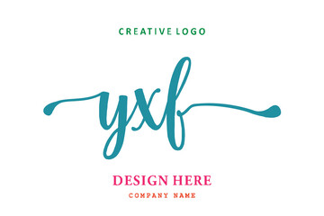 YXF lettering logo is simple, easy to understand and authoritative