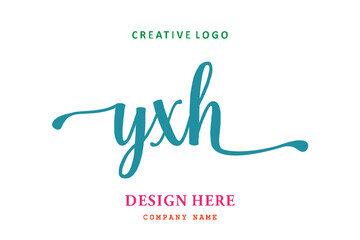 YXH lettering logo is simple, easy to understand and authoritative