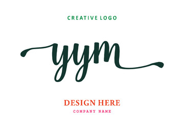YYM lettering logo is simple, easy to understand and authoritative