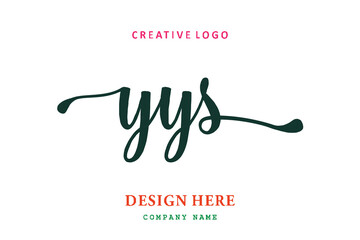 YYS lettering logo is simple, easy to understand and authoritative