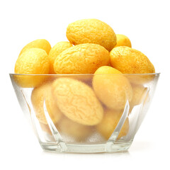 olives on white background 