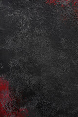 Black hand-painted background texture