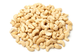 cashew nuts isolated on white